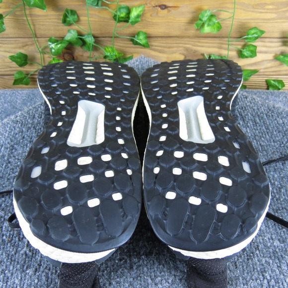 Adidas‎ Solar Boost 19 Running Shoes Men 13 Black Knit Athletic Cushioned - Picture 7 of 8